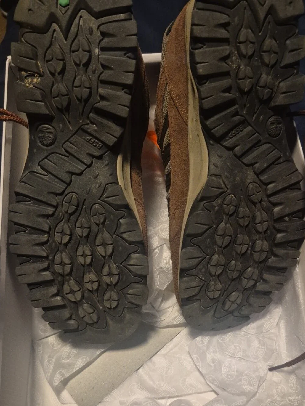 Timberland Brown and Gray Men's Hiking Boots